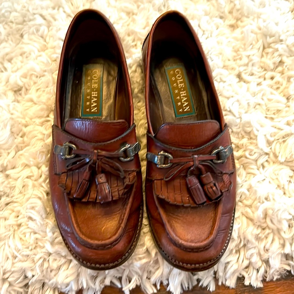 Cole Haan Brown Leather Loafers